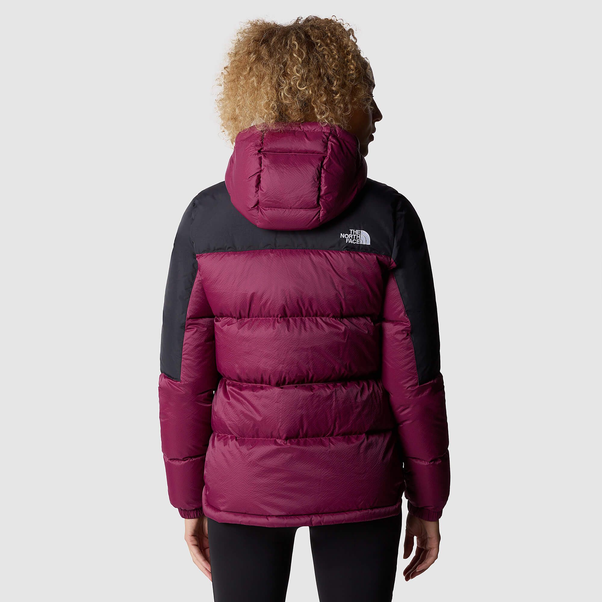 The North Face W DIABLO DOWN HOODIE, ženska pohodna jakna, rdeča |  Intersport