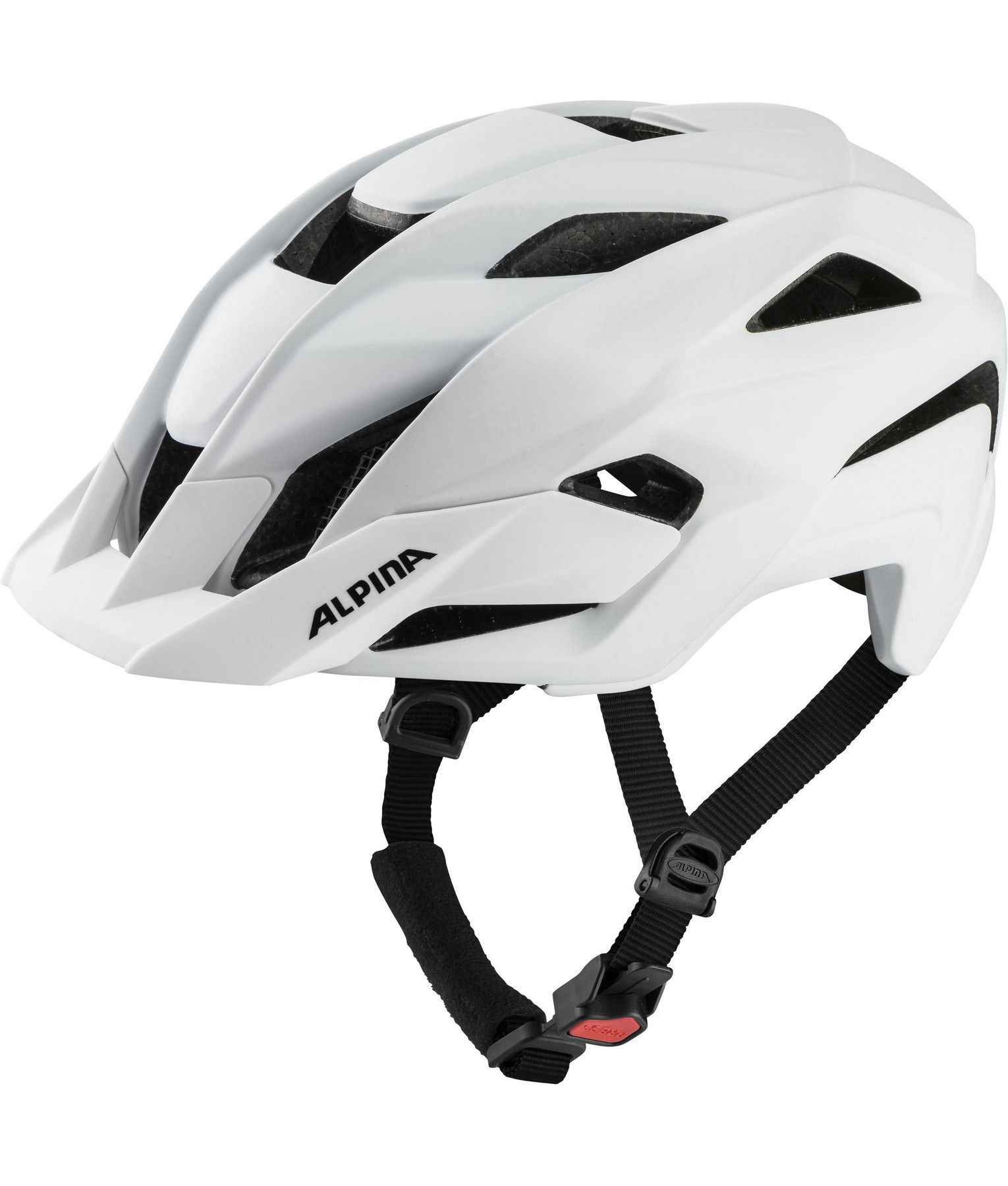 Alpina KAMLOOP, kolesarska čelada, bela | Intersport