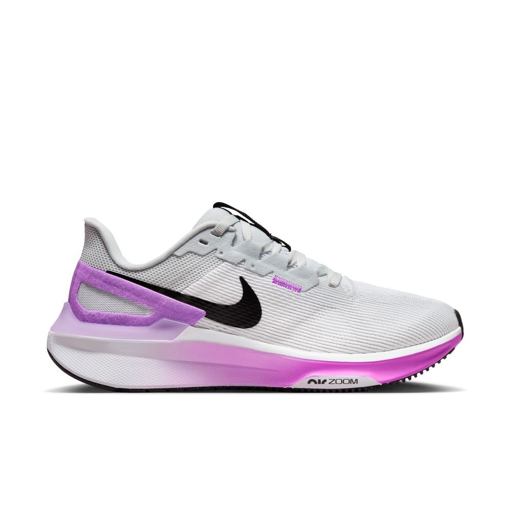 Nike AIR ZOOM STRUCTURE 25 W, ženski tekaški copati, bela | Intersport