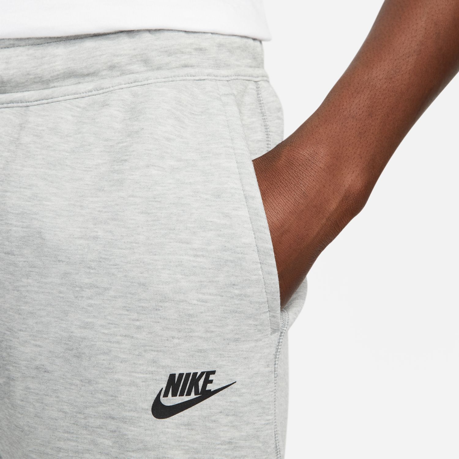 Nike M NK TCH FLC JGGR, moške hlače, siva | Intersport