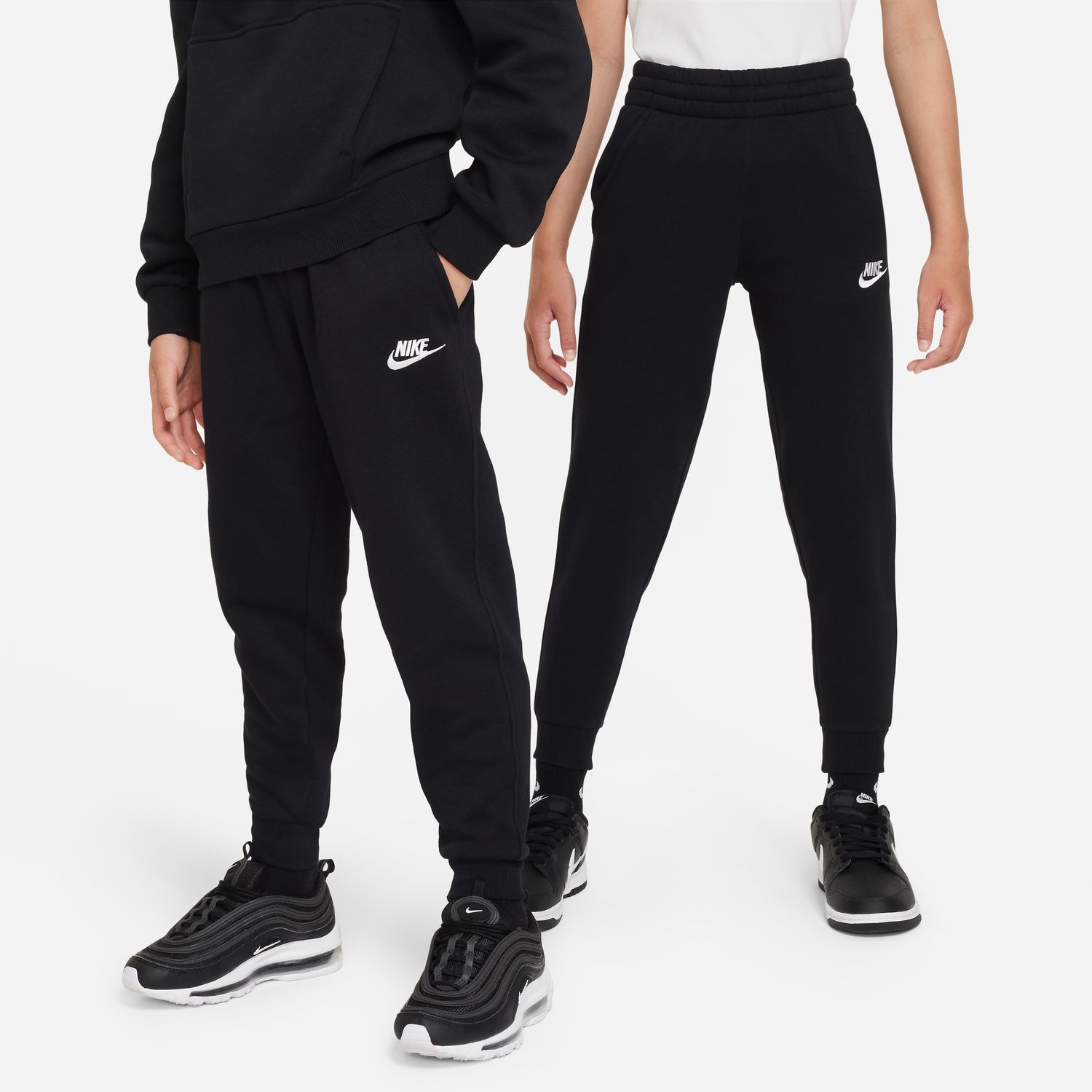 Nike K NSW CLUB FLC JGGR LBR, otroške hlače, črna | Intersport