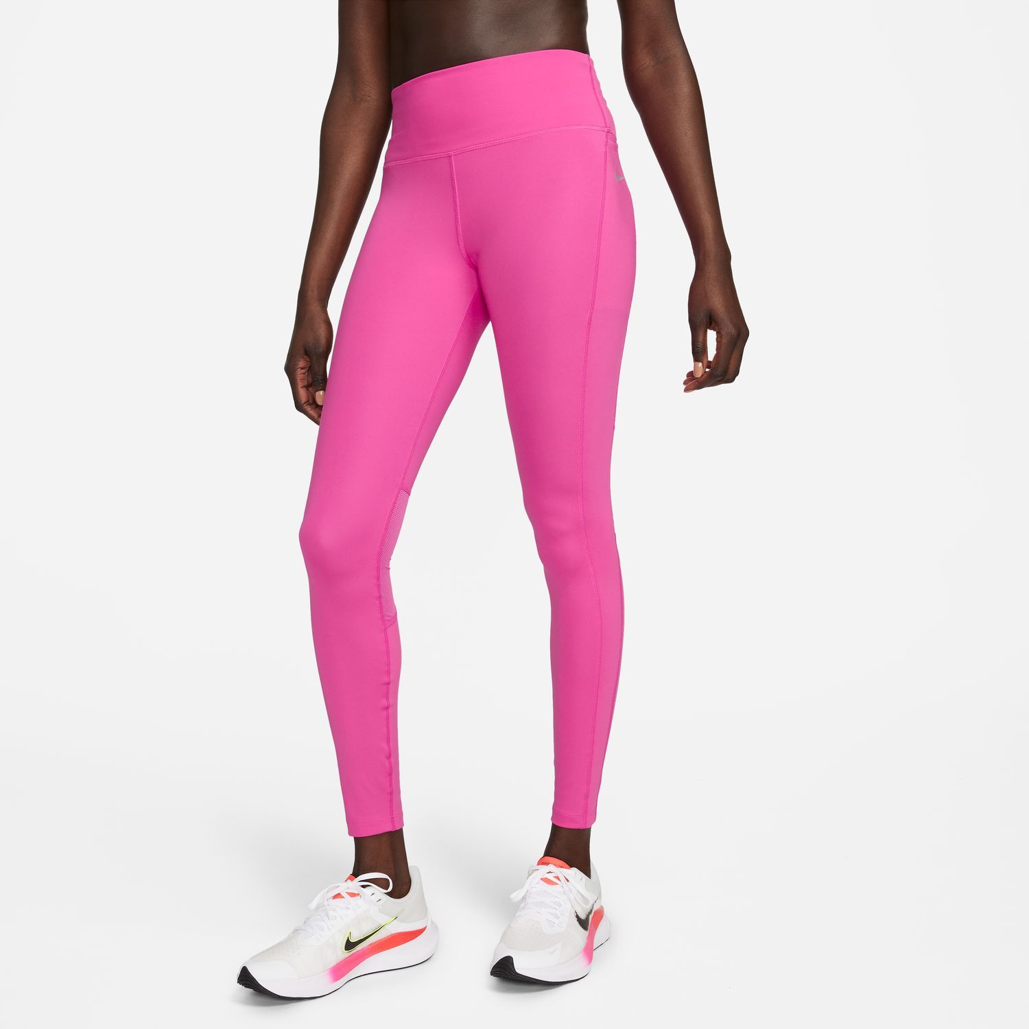 Nike W NK DF FAST TGHT, ženske tekaške pajke, roza | Intersport