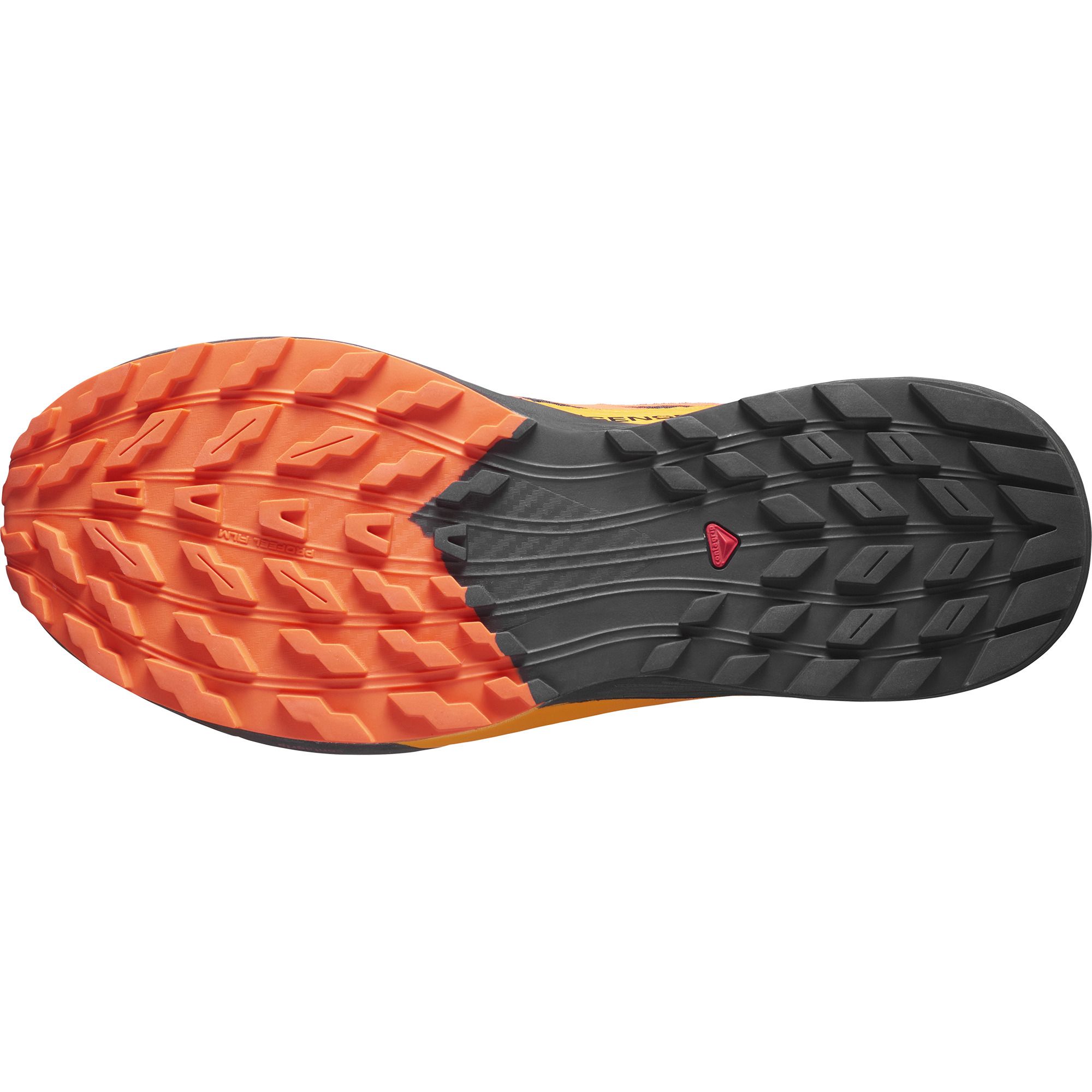 Salomon SENSE RIDE 5 GTX, moški trail tekaški copati, oranžna | Intersport