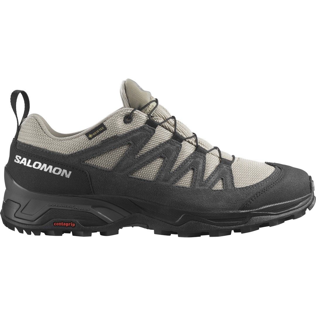 Salomon X WARD LEATHER GTX, pohodni čevlji, črna | Intersport