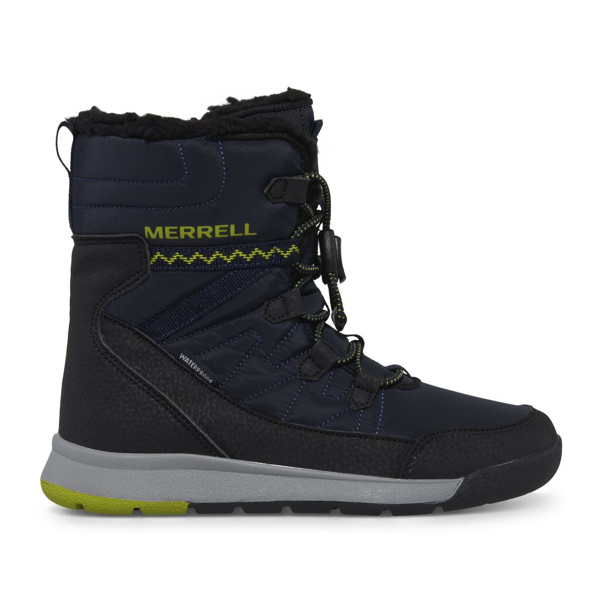 Merrell SNOW CRUSH 3.0 WTRPF, otroški škornji, modra | Intersport