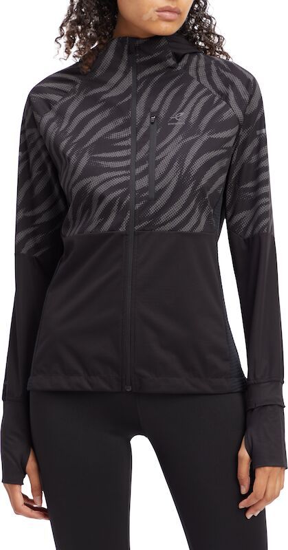 Energetics SEMENYA II W, ženska tekaška jakna, črna | Intersport
